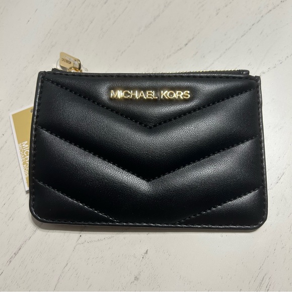Michael Kors Handbags - Brand New Michael Kors Quilted Coin Purse